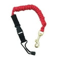 thumbnail image 1 of FRCOLOR sup leash Nylon Elastic Kayak Canoe Paddle Leash Fishing Rod Holder Layard Safety Rod Leash Rowing Boats Rafting SUP Paddle Leash Extended to 110cm (Black and Red),43.31"X0.79"X0.39", 1 of 4