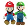 thumbnail image 2 of Muñeco de peluche Super Mario Bros Mario Luigi, 25 cm, juego de 2 piezas, 2 of 4