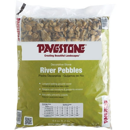 Pavestone .5 cu. ft. River Pebbles (Best Way To Remove River Rock)