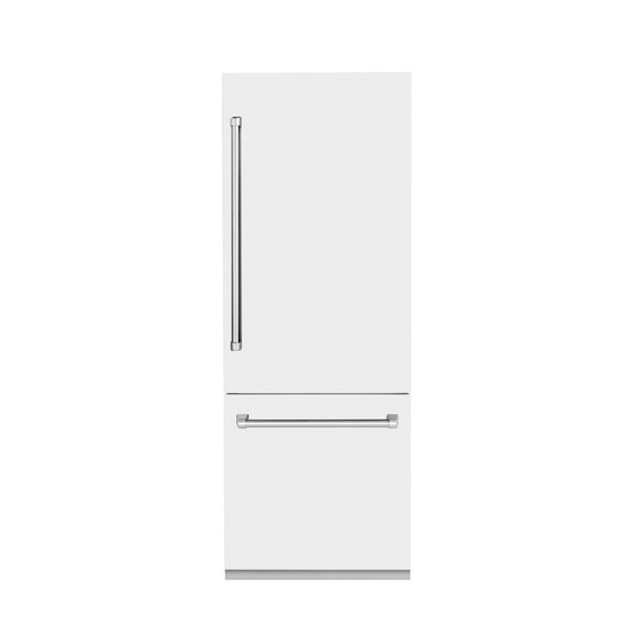 ZLINE KITCHEN AND BATH RBIVWM30 bottom freezer built in refrigerator