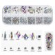 thumbnail image 2 of Diamantes de imitación de cristal de múltiples formas con parte trasera plana para manualidades de arte de uñas, 2 of 5