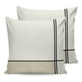 thumbnail image 7 of Outdoor Throw Pillow Cover Abstract Modern Minimalist Art Waterproof Cushion Covers 2 Pack Lines Color Burlap Splicing Pillow Cases Home Decoration for Patio Garden Couch Sofa, 7 of 7
