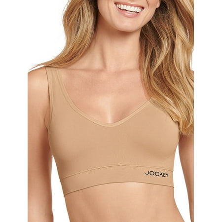 

Jockey Essentials Women s Eco Seamfree Back Smoothing Bralette Sizes S-3XL