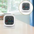 thumbnail image 1 of GOOHOCHY Thermometers for Home Hygrometer White Compact 1Set, 1 of 4