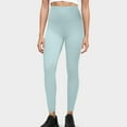 thumbnail image 2 of GEWSEY Yoga Leggings High Waisted Soft Pants Buttery Workout Athletic Lounge Yoga Pants (Light Green, XL), 2 of 6