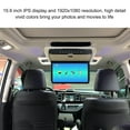 thumbnail image 3 of 15.6in Car Overhead Player, 1080P IPS Screen Video Car Overhead Player Roof Mounted ,  Flip Down Overhead Car  for Commercial Vehicle RV, 3 of 8