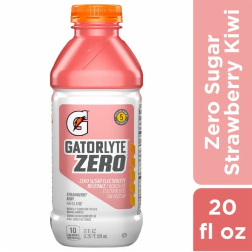 Gatorade Gatorlyte Zero Sugar Strawberry Kiwi Electrolyte Beverage - 20 fl oz