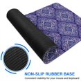 thumbnail image 6 of Long Mouse Pads for Desk,Purple Ethnic Geometric Pattern Desk Mats on Top Of Desks, Desk Mouse Pad Extra Large with 3mm Non-Slip Base and Stitched Edge for Gaming,Office,Work,Home 35.4"x15.7", 6 of 6