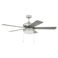 thumbnail image 2 of Craftmade Sto525 Stonegate 52" 5 Blade Led Indoor Ceiling Fan - Nickel, 2 of 5