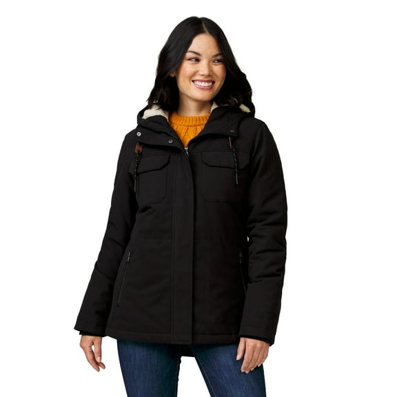 Free Country Women's Cascade Canvas Riva II Jacket Black L
