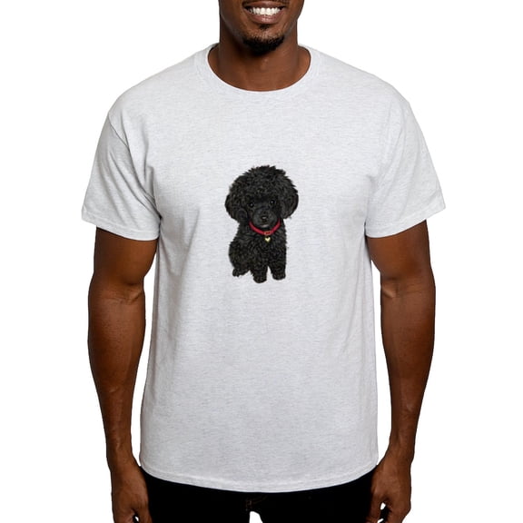 CafePress - Poodle Pup (Blk) Light T Shirt - Men's Classic Graphic T-Shirt