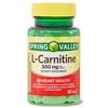 Spring Valley L Carnitine Amino Acid Supplement, 500 mg, Unflavored, 30 Count