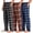02: Multicolor, variant on 3 Pack Men's Fleece Pajama Pants Soft Plaid Sleep Pants for Men Warm Lounge Pajama Bottoms with Pockets Elastic Waist & Drawstring Sleepwear
