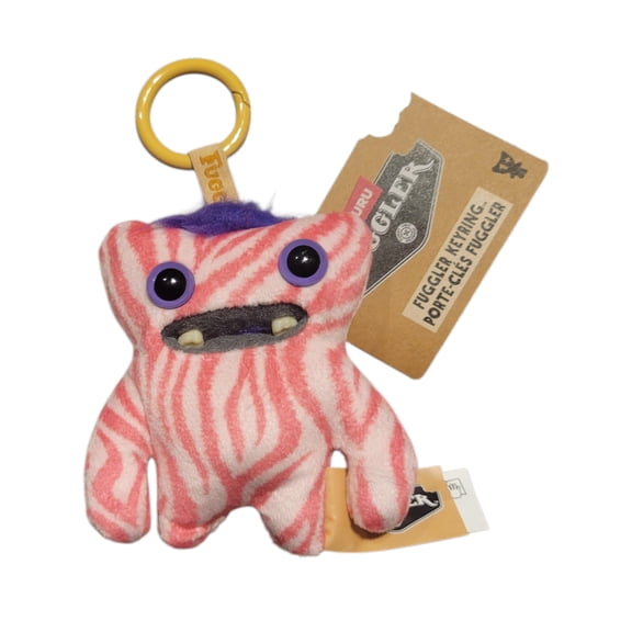 Fuggler - Baby Pinkles - Wided Eyed Weirdo 3.5-Inch Plush Keyring