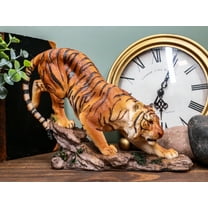 Ebros Orange Bengal Tiger Figurine 6"H Indian Sumatran Stealth Hunter Giant Cat