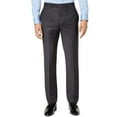 thumbnail image 1 of Calvin Klein Men’s Slim-Fit Gray/Blue Plaid Suit Pants (30X32), 1 of 9