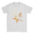 thumbnail image 1 of Camisetas de The para hombre y mujer ropa de calle de manga corta algodón versátil Harajuku informal elegante divertida Unisex, 1 of 7