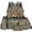 Fish Camo Soccer Just A Boy Who Loves Bass Fish, variant on Yspwyqan Bow Backpack Set for Kids, 4Pcs with Lunch Box Pencil Case Water Bottle Bag, Grey Duck Camo Lightweight Bookbag Fits 13 Inch Laptop for Elementary Middle School