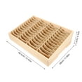 thumbnail image 2 of WEUVEB Wooden Cell Phone Storage Box For Classroom/Meeting, 48-Grid Desktop Organizer For Office And School Supplies, 2 of 5