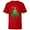 Red, variant on Star Wars Imperial Christmas Tree Holiday - Short Sleeve T-Shirt for Kids -Customized-Athletic Heather