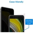 thumbnail image 3 of Entronix Privacy Screen Temperd Glass Protector for iPhone SE 2nd Generation, iPhone 8 and iPhone 7, Anti-Spy Tempered Glass Film, 3-Pack, 3 of 8