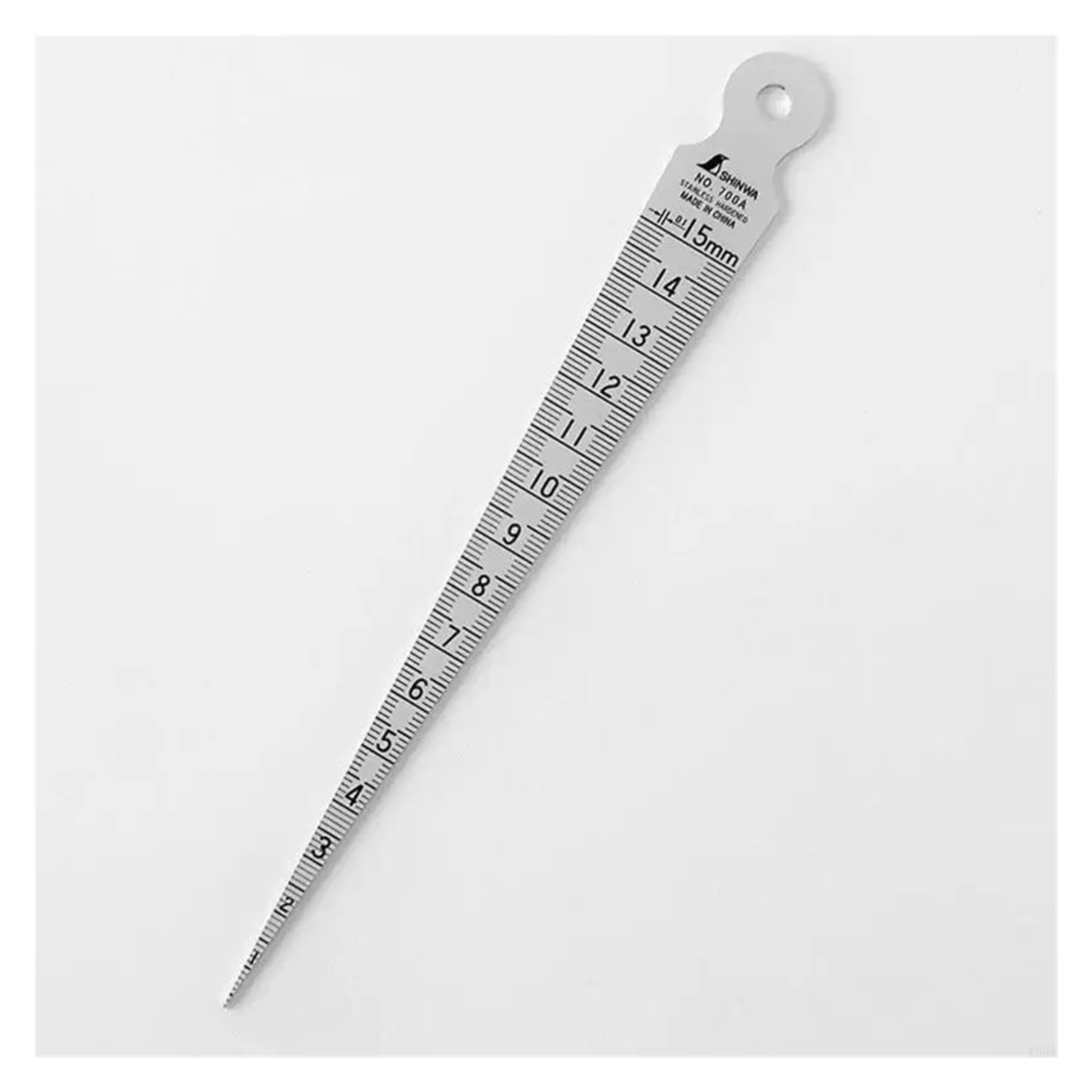 400D Metric & Inch Feeler for Gap Hole Taper Gauge Test Ulnar Measuring Tool ,Easy Identification