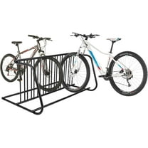 Garvee Commercial Grid Bike Rack - 61" Floor Bike Rack Bicycle Floor Parking Stand Floor Bike Rack Stand 10-Bike Capacity Dual Sided Bicycle Storage Stand for Garages Stores Schools Universities