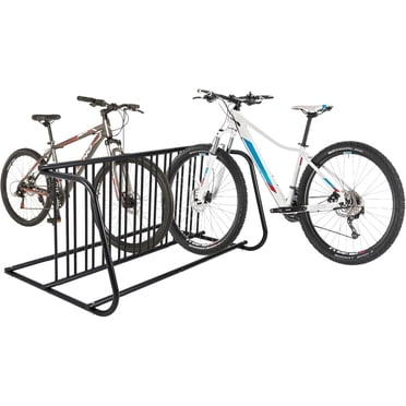 Garvee Commercial Grid Bike Rack - 61" Floor Bike Rack Bicycle Floor Parking Stand Floor Bike Rack Stand 10-Bike Capacity Dual Sided Bicycle Storage Stand for Garages Stores Schools Universities