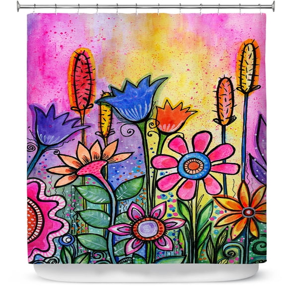Shower Curtains 70" x 84" from DiaNoche Designs by Robin Mead - Chasitys Garden