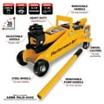 thumbnail image 3 of Performance Tool W1605 2-Ton Trolley Jack & Jack Stands - Enamel Finish, 4,000 Lbs. Capacity, Carrying Handle, Heavy Duty - Yellow, 3 of 13