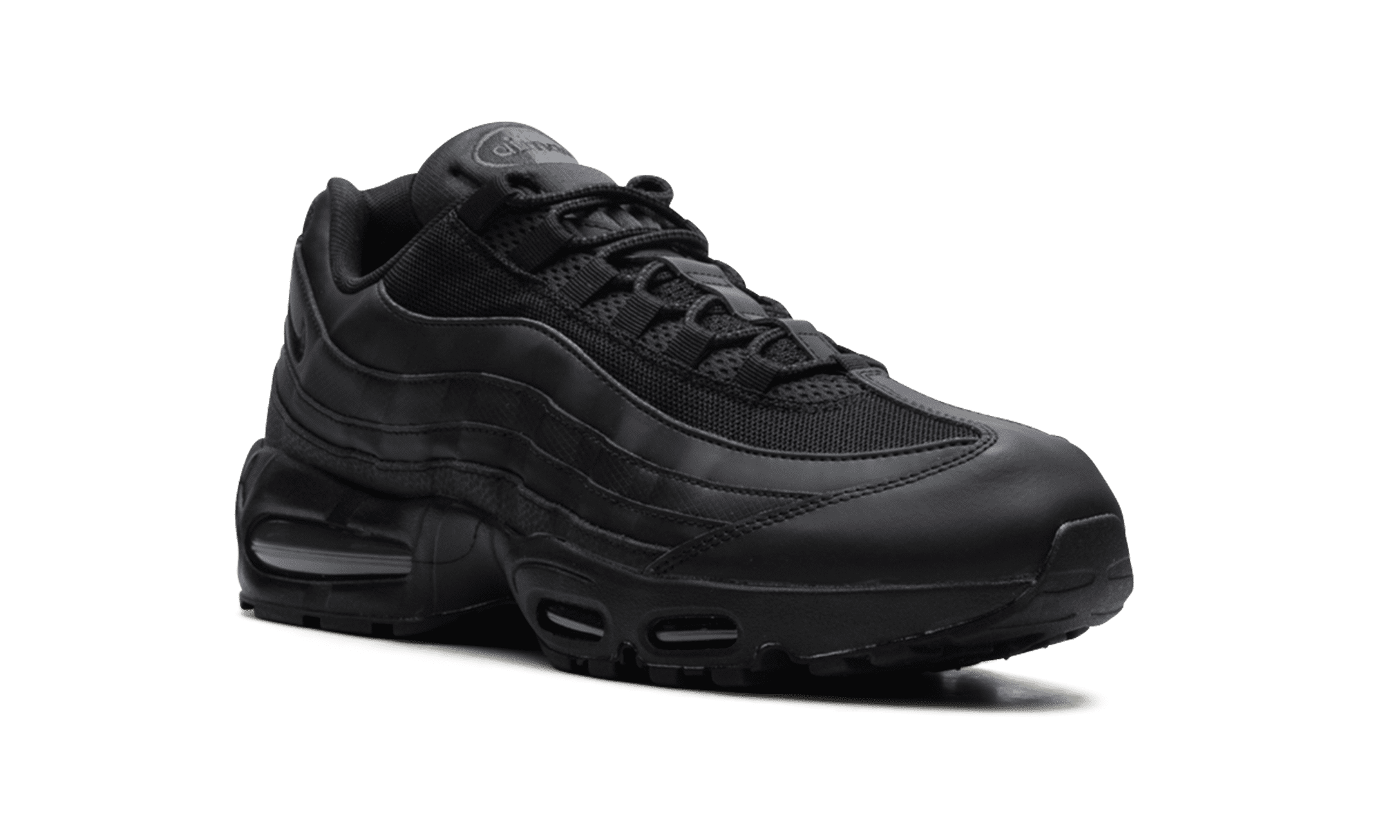 NIKE MENS Air Max 95 Big Bubble "Triple Black" HM8755 001 HM8755 001 from Stadium Goods