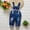 Blue, variant on CUZIBR Baby Denim Overalls Fashion Wide Leg Pants With Front Pocket Boy Cute Pants Suspender Trousers Stylish Comfortable Daily Wear,Black,18-24 Months