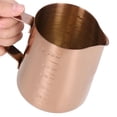 thumbnail image 1 of Taza para espumar, taza para espumar leche de 550 ml, jarra humeante para café, jarra para espumar, construcción robusta, 1 of 12