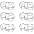 thumbnail image 1 of 6 Pcs Butée de Porte pour Poignées en PVC/petite Butée de Porte en Silicone/butée de Porte Non Toxique Transparente, 1 of 5