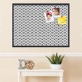 thumbnail image 3 of PinPix 40x30 Custom Cork Bulletin Board Floral design Deconstructed Floral Poster Board Has a Fabric Style Canvas Finish, Framed in Floral design Deconstructed Floral, by ArtToFrames (PinPix-206), 3 of 5