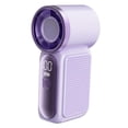 thumbnail image 4 of Ventilador de mano Mini ventilador Multiusos Potente Silencioso Compacto Accesorio portátil para Púrpura, 4 of 9
