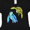 thumbnail image 4 of Inktastic Sea Turtles Swimming Together Girls Baby Dress, 4 of 5