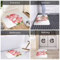 thumbnail image 5 of Susaid Watercolor Tropical Gnomes Print Doormat,Porch Decor,Housewarming Decor Gift Doormat,Funny Flannel Floor Mat,Funny Doormat 24x16 Inch, 5 of 7