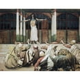 thumbnail image 3 of Tissot, James 18x15 Black Modern Framed Museum Art Print Titled - Joseph Maketh Himself Known To His Brethren, 3 of 5