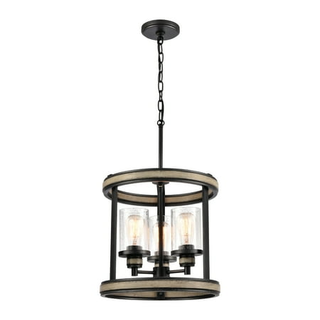 

Elk Home Beaufort 14 Wide 3-Light Pendant - Anvil Iron