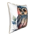 thumbnail image 2 of ZNDUO Throw Pillow, 20"x20" Bed Pillow and Couch Pillows - Indoor Decorative Pillows，Cute Owl Throw Pillow, 2 of 8