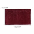 thumbnail image 6 of PiccoCasa Soft Microfiber Plush Flannel Blanket Luxury Bed Blanket, Burgundy Pet (30"x40"), 6 of 6