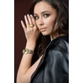 thumbnail image 2 of Jessica Simpson Women's Gold Adjustable Ring Watch – Gold Octagon Bezel, Quartz Analog Mini Dial, Stretch Band Fashion Jewelry Accessory, 2 of 6
