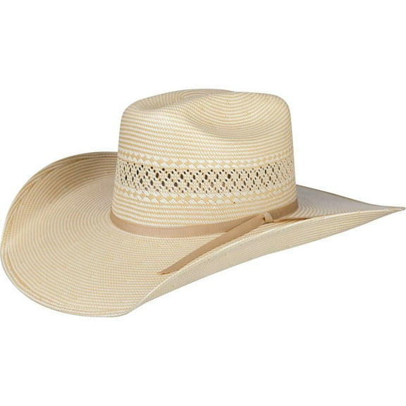 Atwood Hats Mens Atwood Las Vegas Pre-Creased 4-1/4in Brim 63/4 Natural