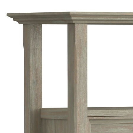 Simpli Home - Amherst Console Sofa Table - Distressed Grey