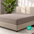 thumbnail image 3 of Bare Home 2-Pack Fitted Sheets - Premium 1800 Collection - Ultra-soft - Deep Pocket - Twin XL, Taupe, 3 of 7