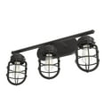 thumbnail image 5 of Hunter - Starklake 3-light Noble Bronze, Medium Size Vanity Light, Dimmable, for Bedrooms, Kitchens, Dining, Living Rooms - 19044, 5 of 7