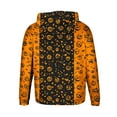 thumbnail image 5 of Yusimy Men's Hoodie Casual Halloween Print Pullover Long Sleeve Drawstring Streetwear Holiday Fashion Urban Style, 5 of 6