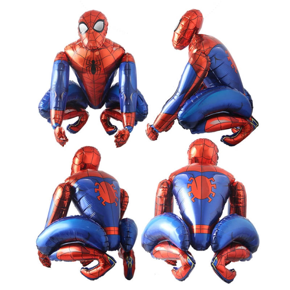Kidsfavor Balloons, Medium, Spiderman Marvel Birthday, 2 Pieces