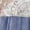 Bluish Gray, variant on 2Bunnies Girls' 12M-12yr Rose Lace Sleeveless Maxi Flower Girl Dress